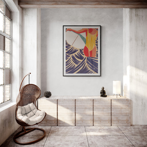Somewhere, somewhen Art Print