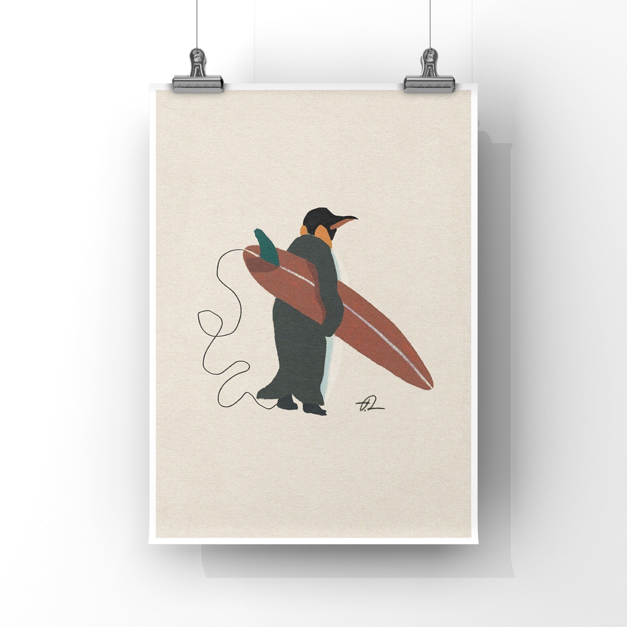 Suit Up Art Print