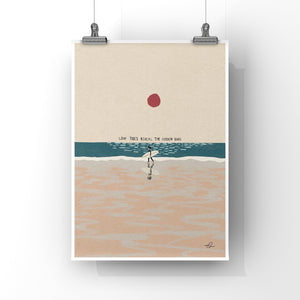 Low tides Art Print