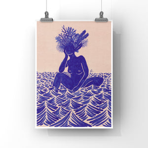 Mother Ocean Art Print