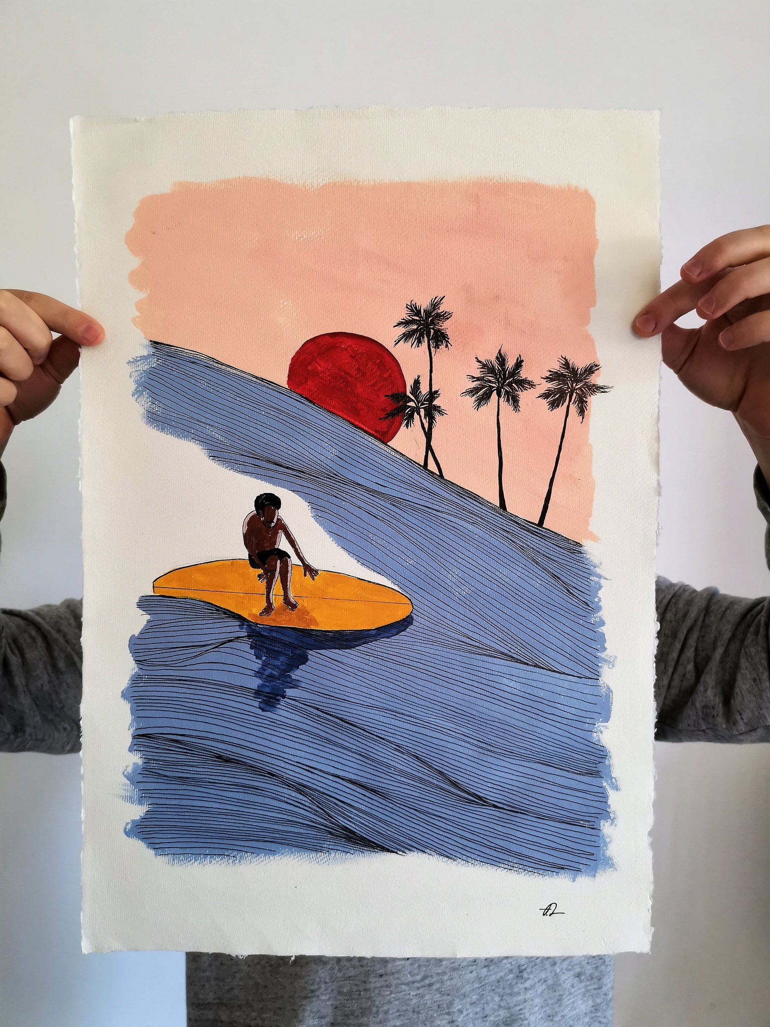 "Midday sun" Original