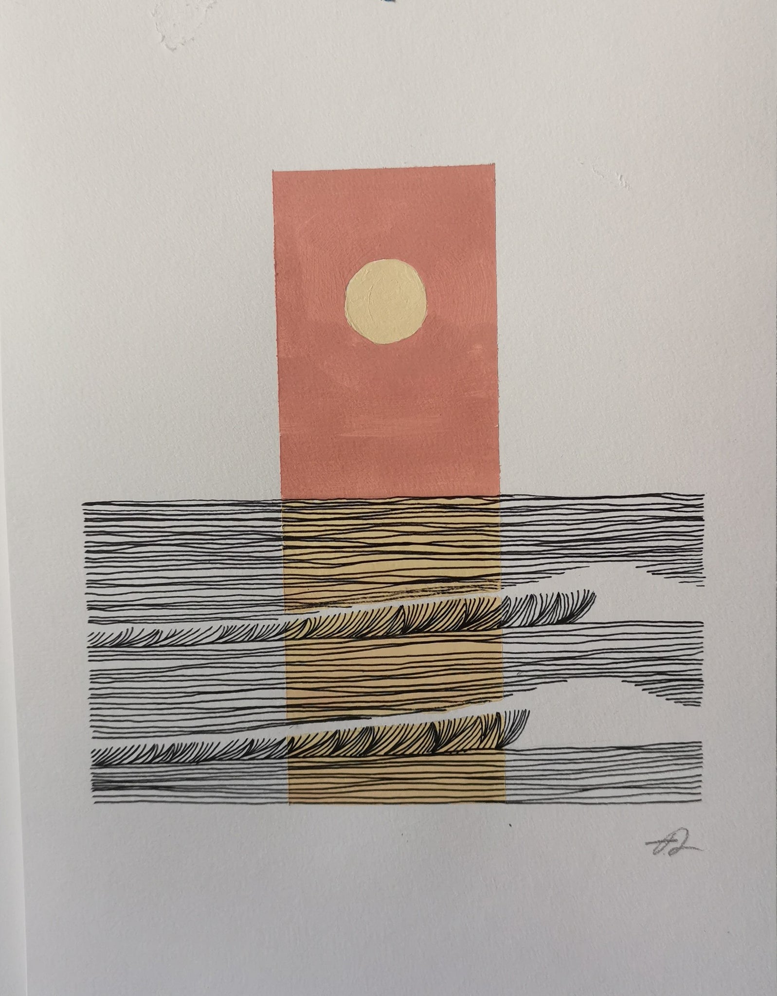 "Yellow moon" Original