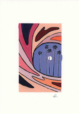 "Palms & Moonshine" Original