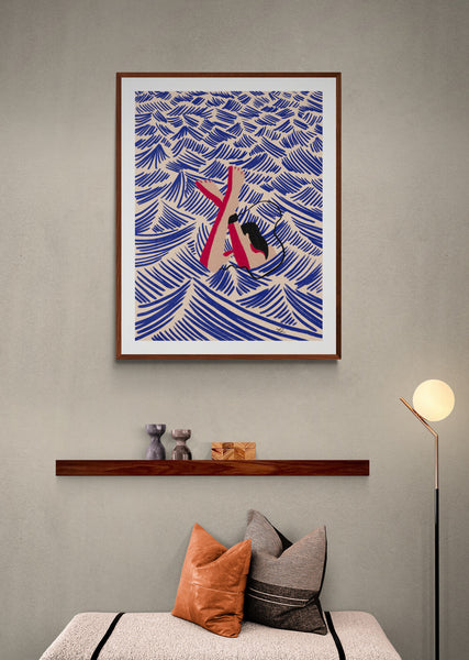 Put your feet up Framed & Mounted Print