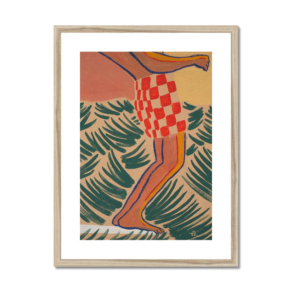 Hang ten and now Framed & Mounted Print