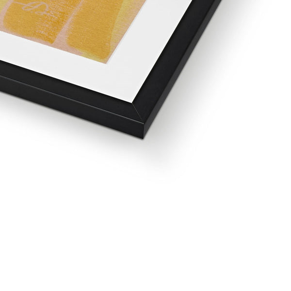 Golden hour Framed & Mounted Print
