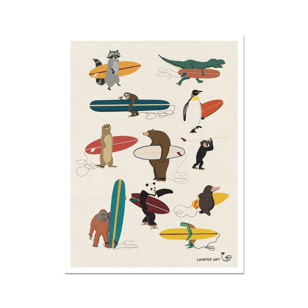 Surfing Animals 2021 Poster