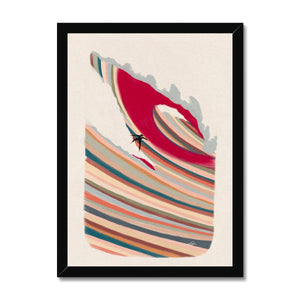 La fortune de mer Framed Print