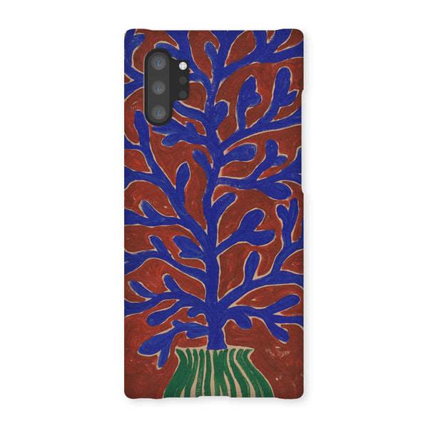 Blue ocean flower Snap Phone Case
