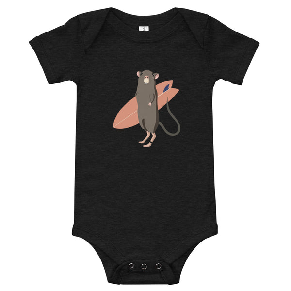 "Surfing Mouse" Baby Bodysuit