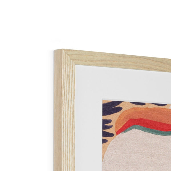 Somewhere, somewhen Framed & Mounted Print