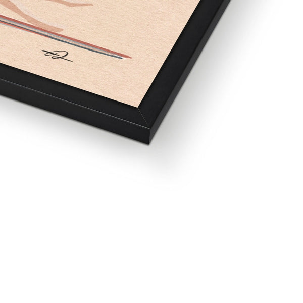 Enjoy the Ride Framed Print