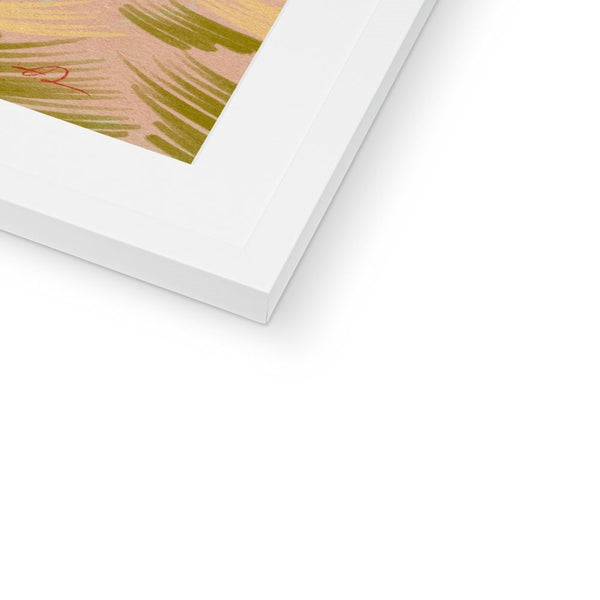 Glide away Framed & Mounted Print