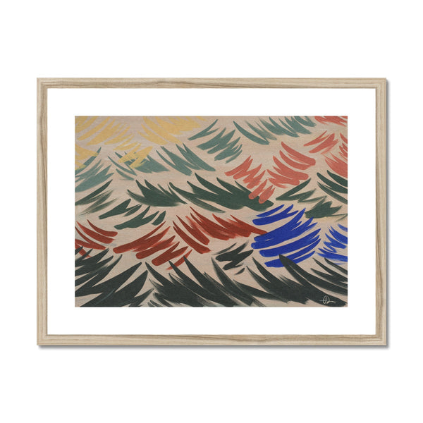 Waves of our sea Framed & Mounted Print