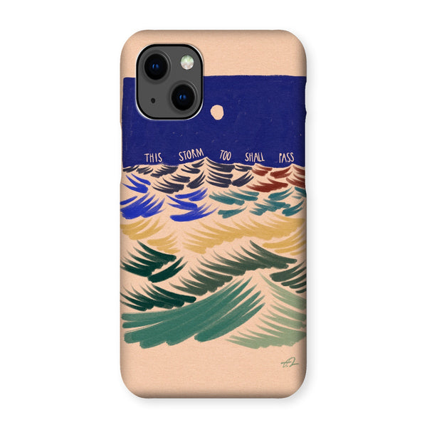 This storm too shall pass Snap Phone Case