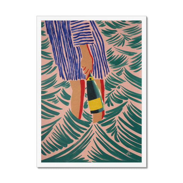 Bring out the champagne Framed Print