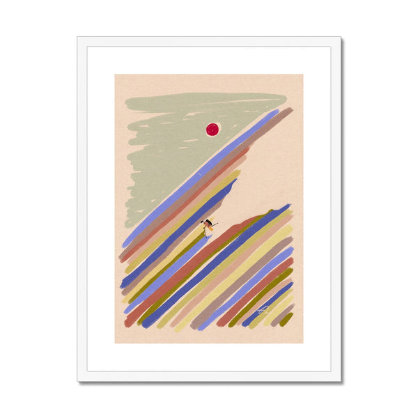 Short cut Framed & Mounted Print