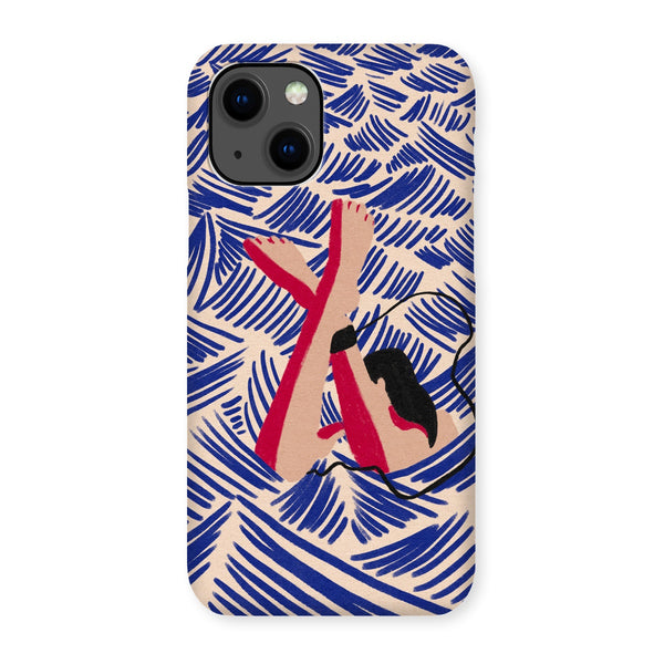 Put your feet up Snap Phone Case