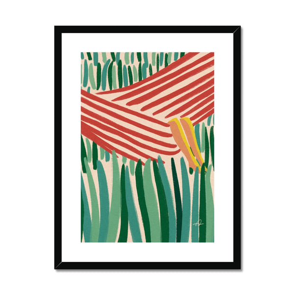 Hang in there Framed & Mounted Print