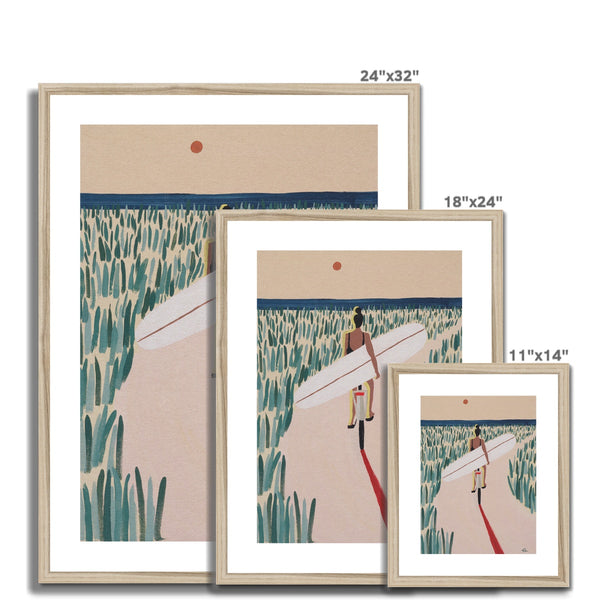 Summer dreams Framed & Mounted Print