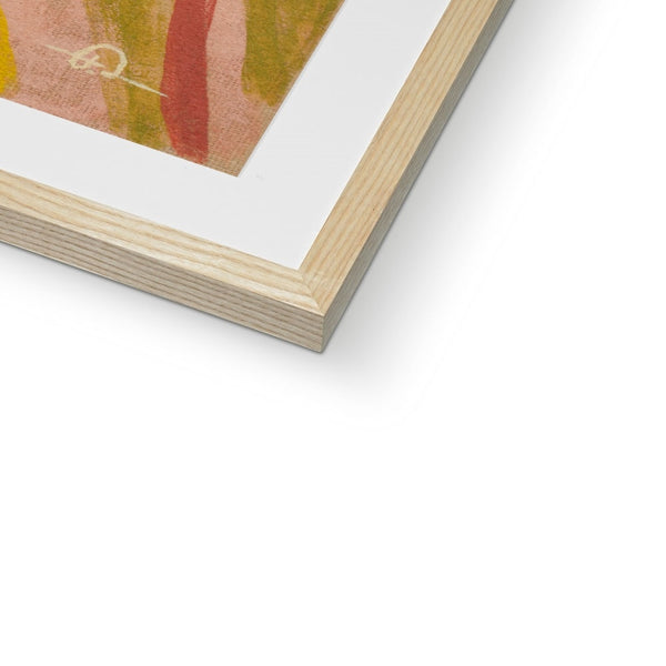 Hiding from the sun Framed & Mounted Print