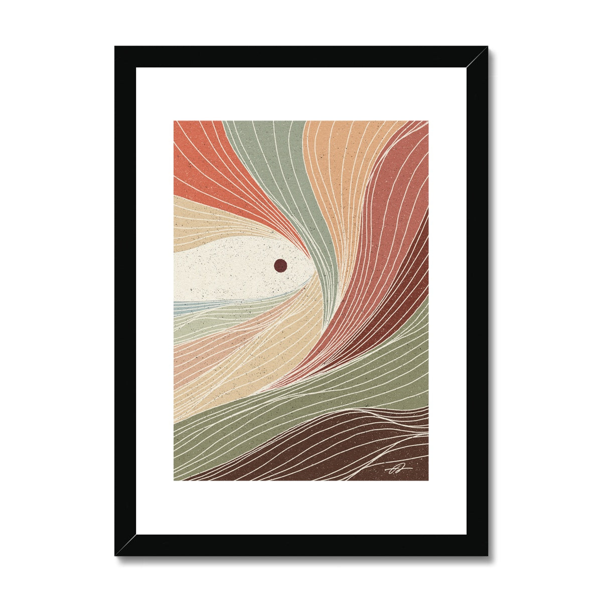 Always in Motion Framed & Mounted Print