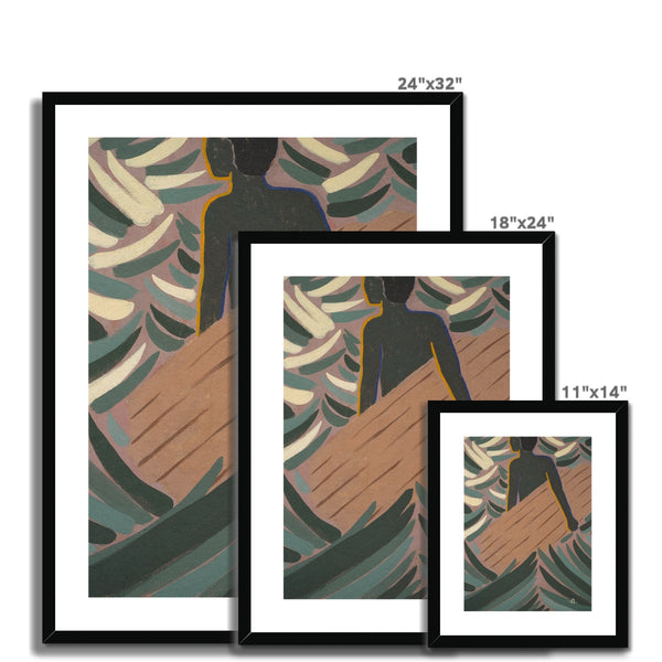 The waves are calling Framed & Mounted Print