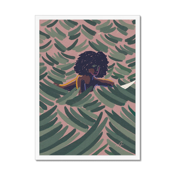 A closer look Framed Print