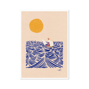 The Sun's out Art Print