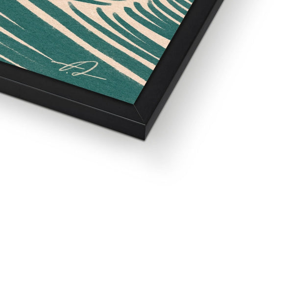 The less you need Framed Print