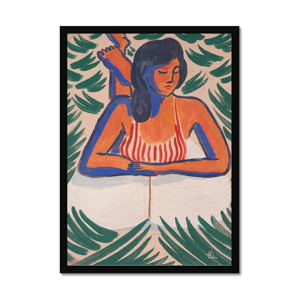 My kind of peace Framed Print