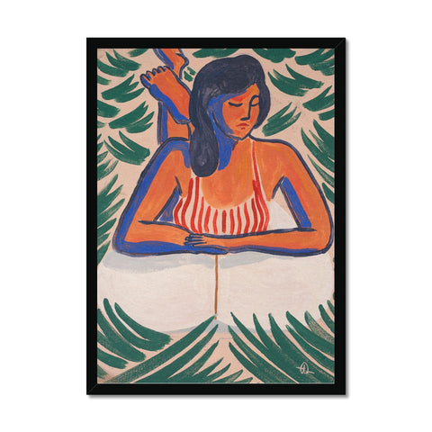 My kind of peace Framed Print