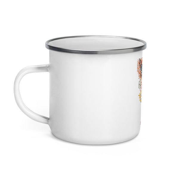 Corals on my mind Enamel Mug