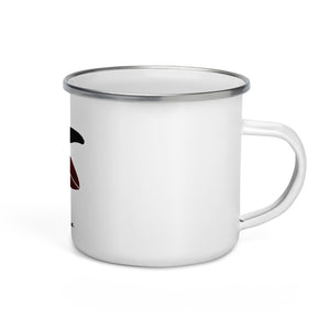 "Surfing Panda" Enamel Mug