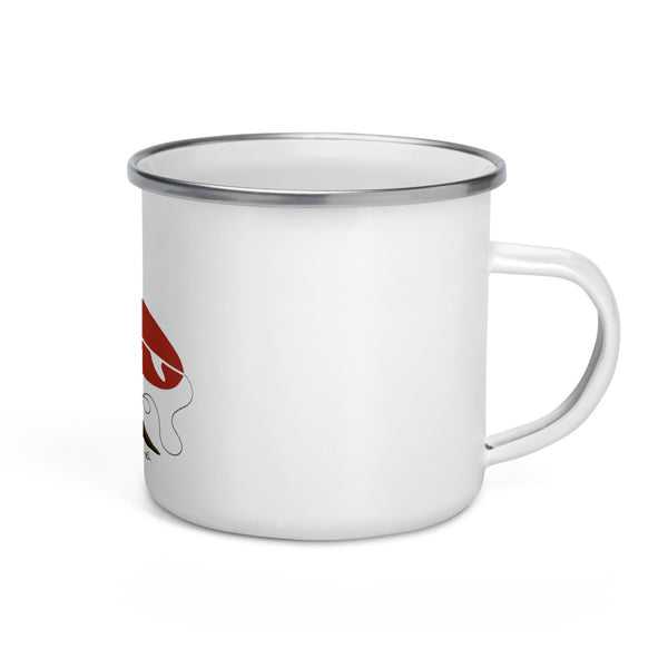 "Surfing Otter II" Enamel Mug