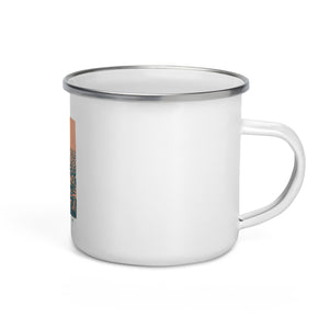 Nowhere to be but the Sea Enamel Mug