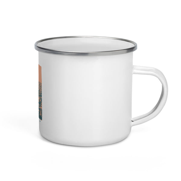 Nowhere to be but the Sea Enamel Mug