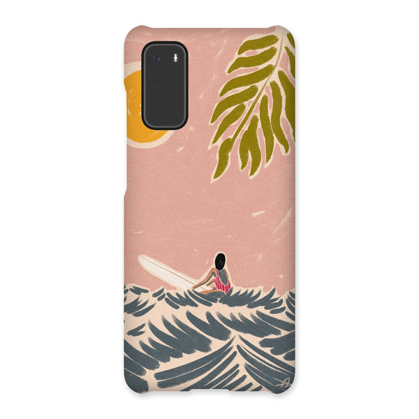 Pink skies Snap Phone Case