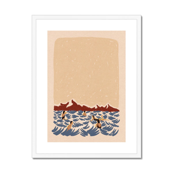 Pool Party Framed & Mounted Print