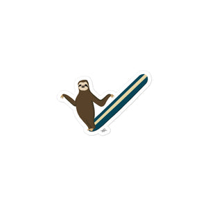"Sliding into the new year like..." Bubble-free stickers