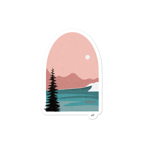 "Window view" Sticker