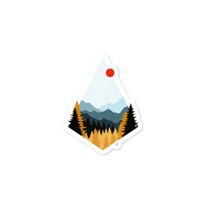 "Colors of fall" Sticker