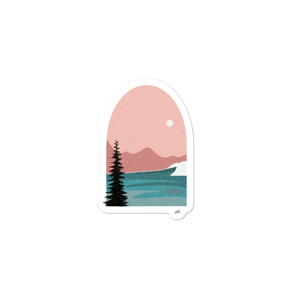 "Window view" Sticker