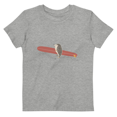 "Surfing Hedgehog" Organic Tee