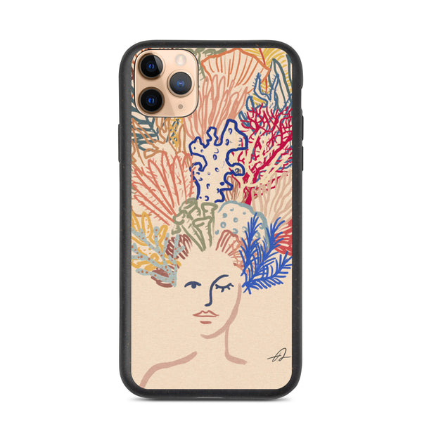 Corals on my mind iPhone case