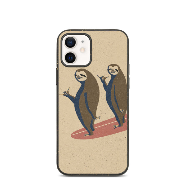 "Double the Sloth" Speckled iPhone case