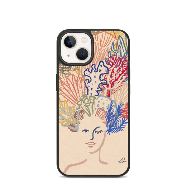 Corals on my mind iPhone case
