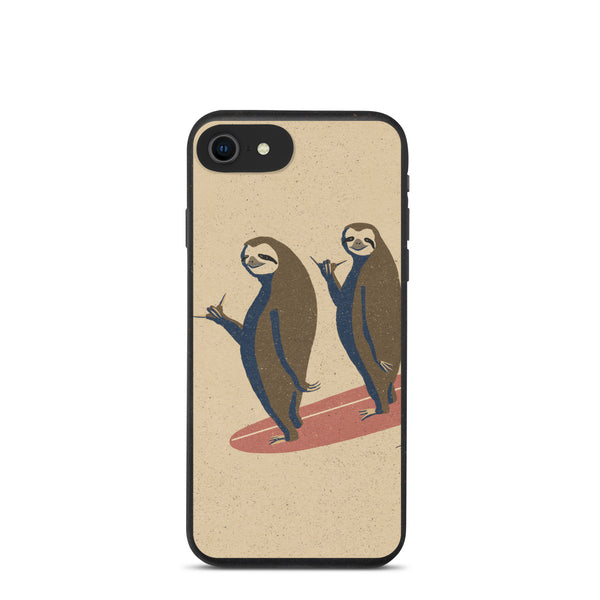 "Double the Sloth" Speckled iPhone case