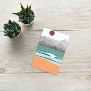 "Beach Break" Art Postcard