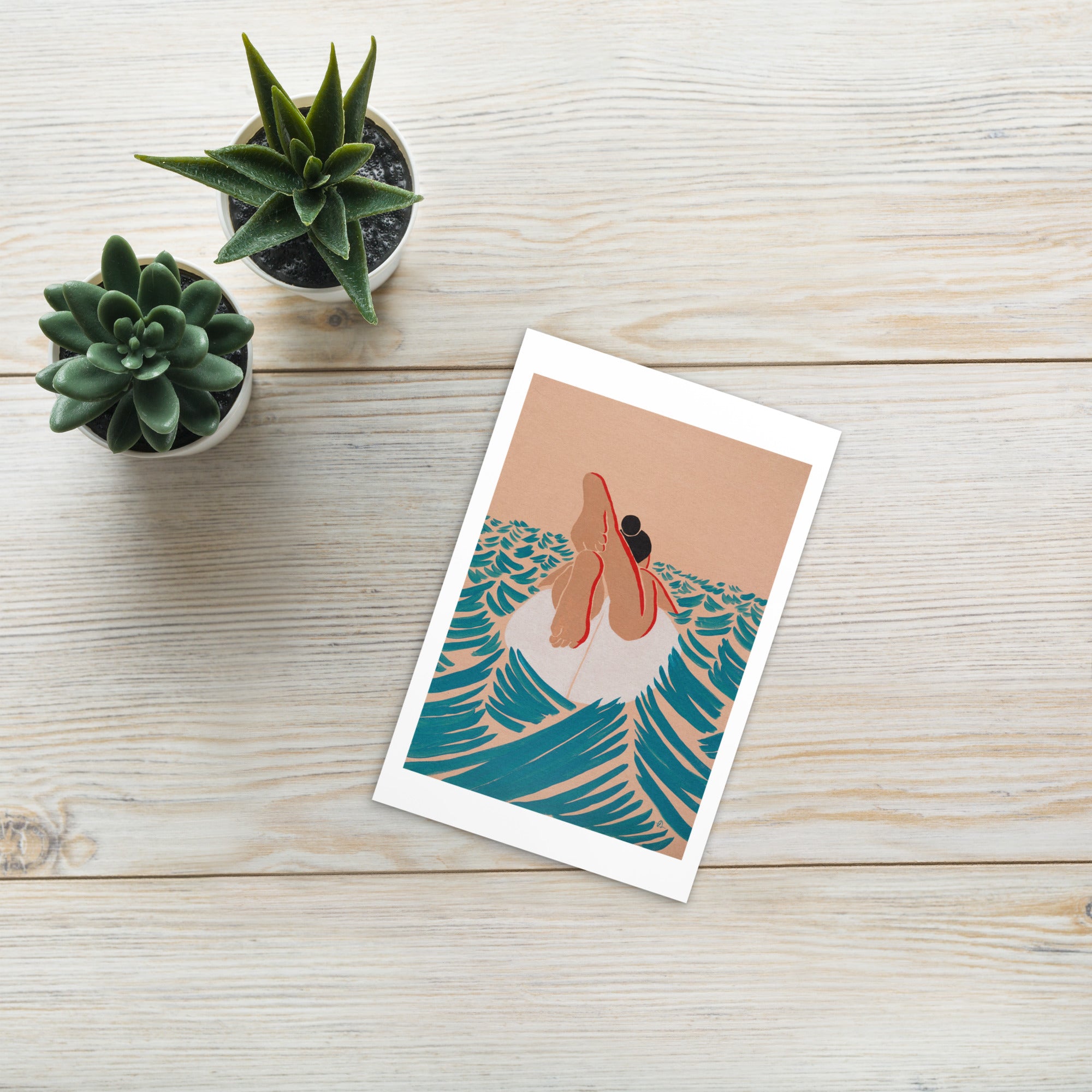 A summer place Art Postcard